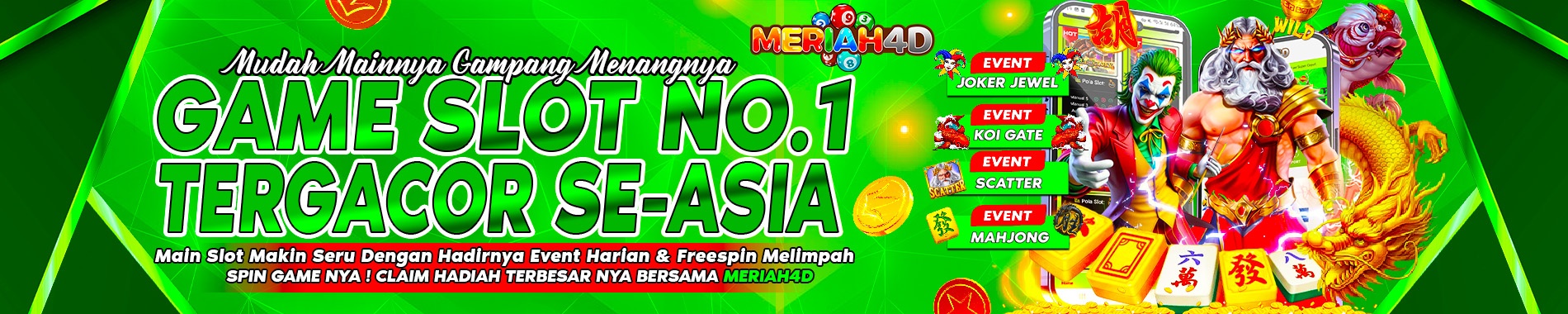 EVENT SLOT MERIAH4D